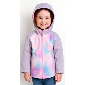 Free Country Water Resistant Jacket Coat Zip Hooded Hoodie Winter GIRLS Kids 5/6
